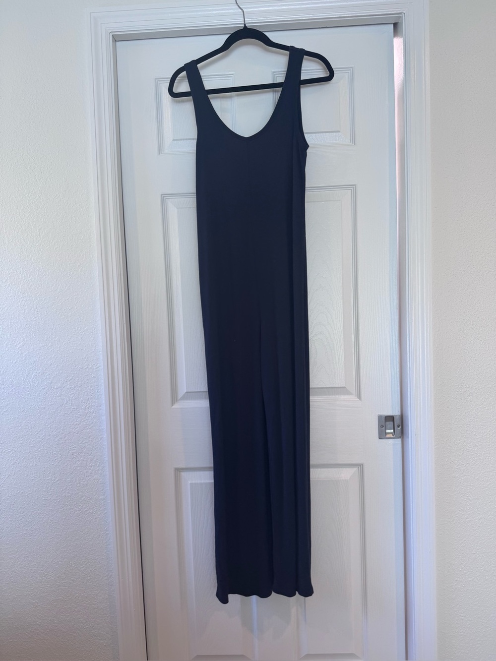 Classic Navy Sleeveless Romper
